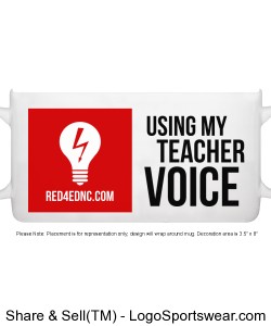 Using My Teacher Voice Mug Design Zoom